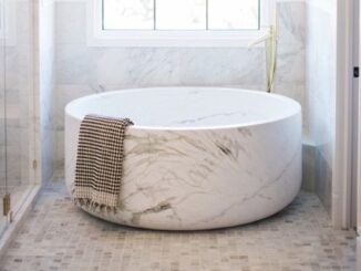 natural stone tub